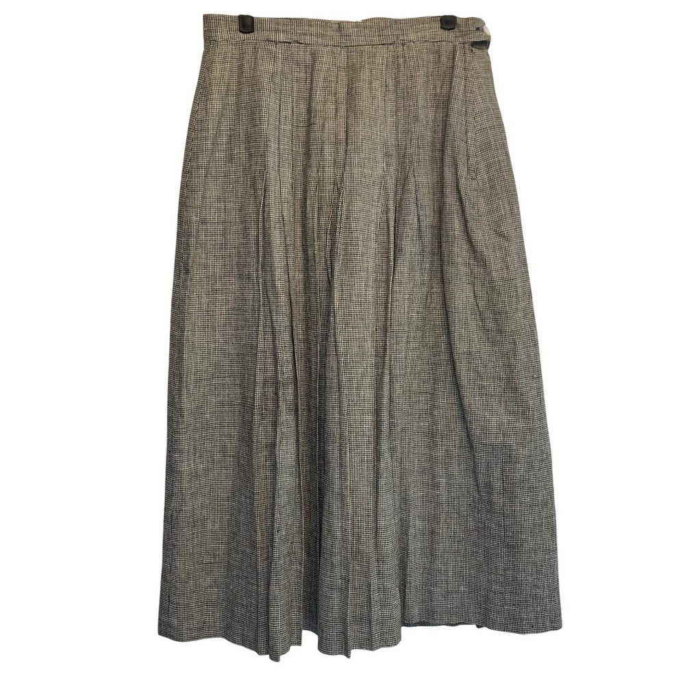 Vintage Midi Skirt Size 6 Academic 80s 90s Old Money Timeless Luxury Librarycore